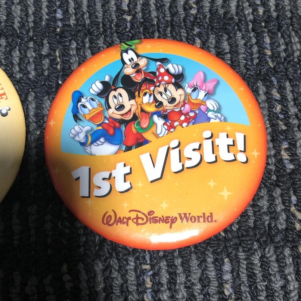 🛍️ Disney 1st Visit Celebration Buttons